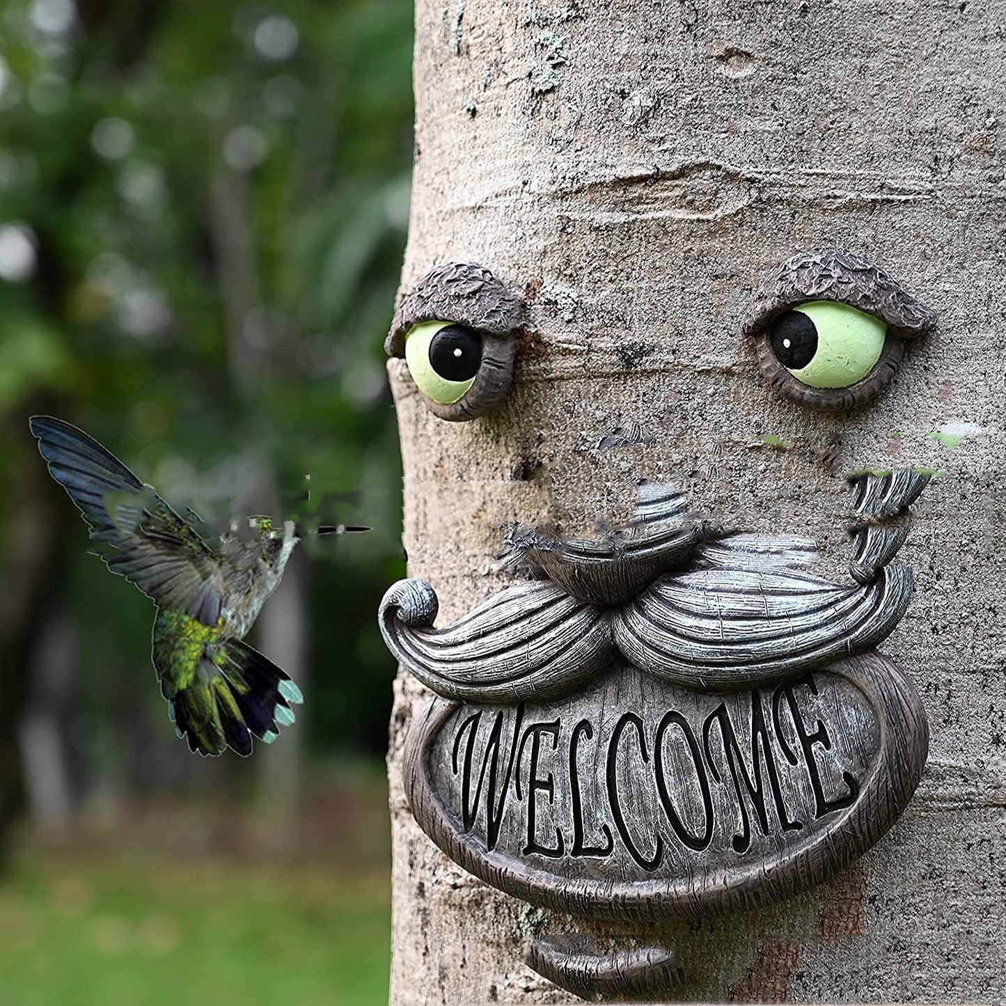 Tree Hugging Garden Sculpture