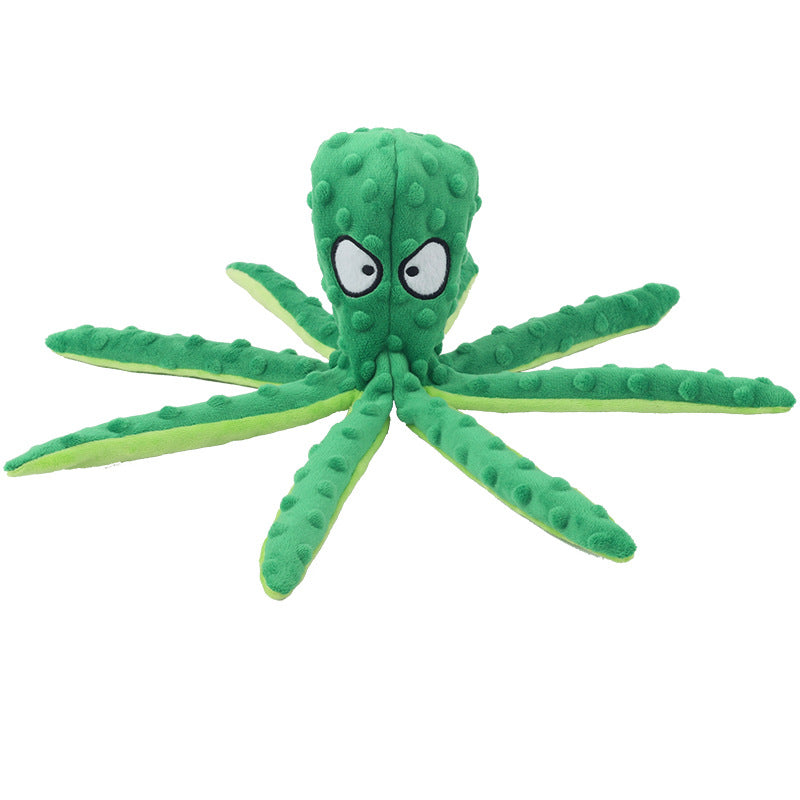Soft Plush Octopus Pet Toy