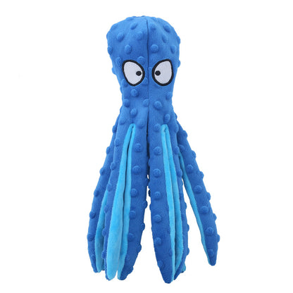 Soft Plush Octopus Pet Toy