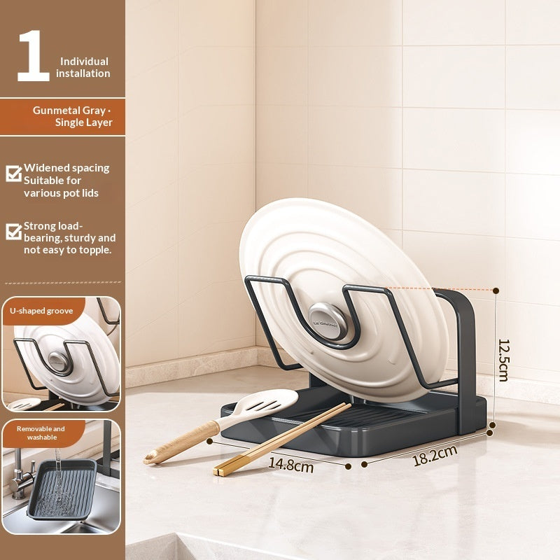 Kitchen Lid & Spatula Holder