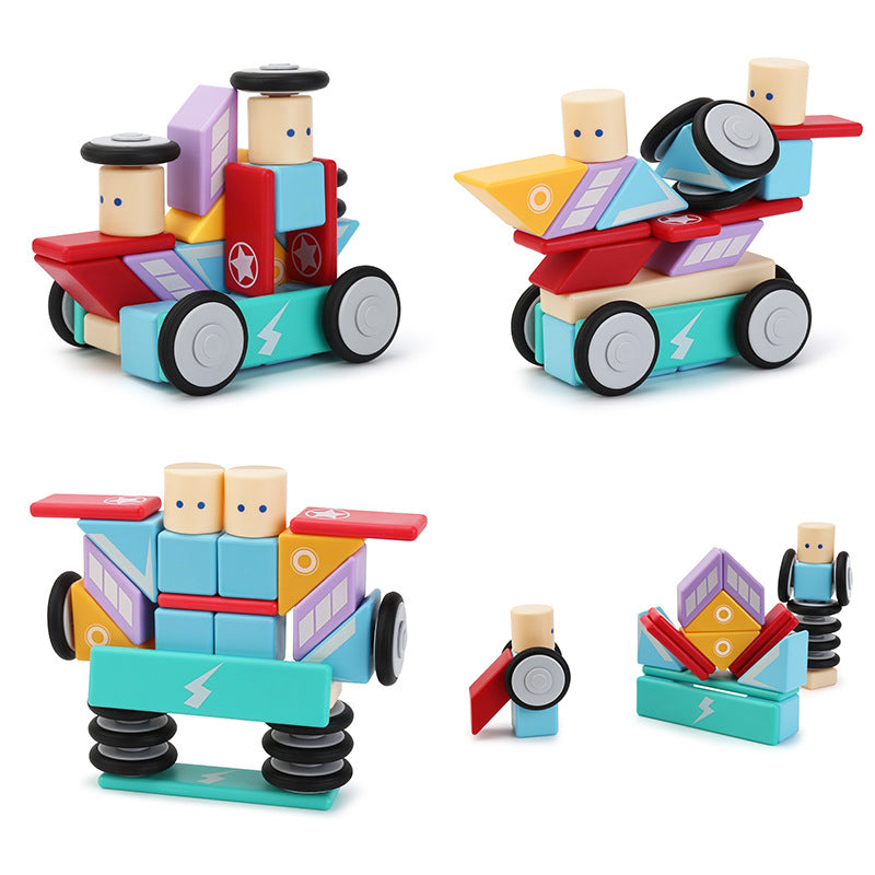 DIY Magnetic Building Blocks