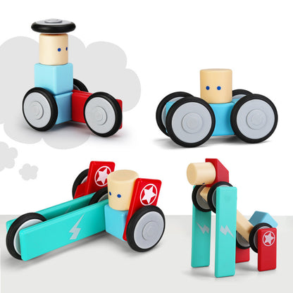 DIY Magnetic Building Blocks