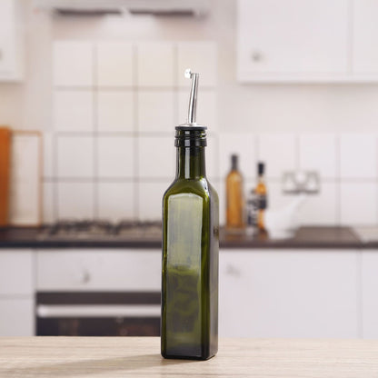 17oz Glass Olive Oil Bottle Set