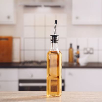 17oz Glass Olive Oil Bottle Set