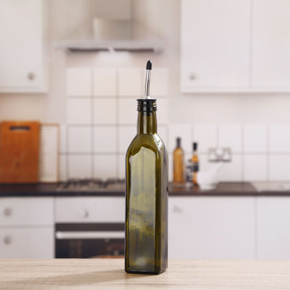 17oz Glass Olive Oil Bottle Set
