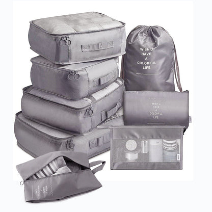 8-Piece Travel Packing Cube Set