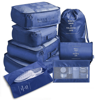 8-Piece Travel Packing Cube Set