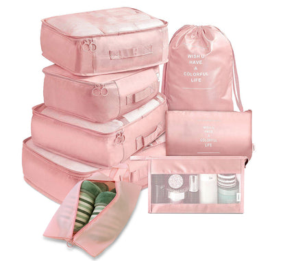 8-Piece Travel Packing Cube Set