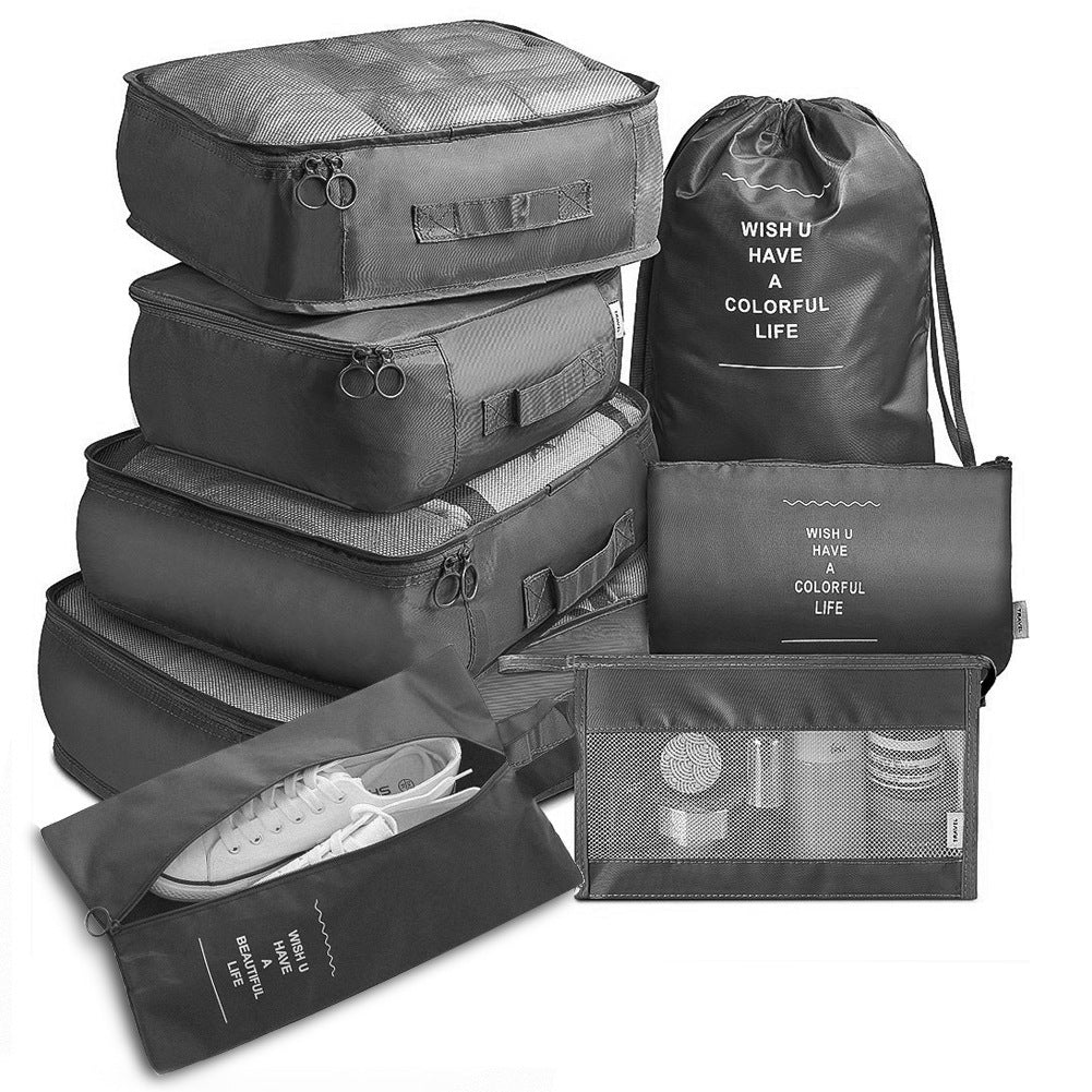 8-Piece Travel Packing Cube Set