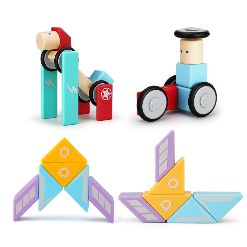 DIY Magnetic Building Blocks