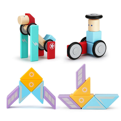 DIY Magnetic Building Blocks