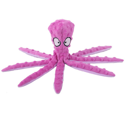 Soft Plush Octopus Pet Toy