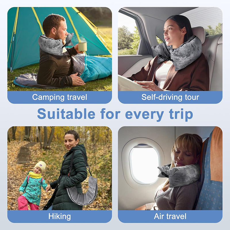 Refillable Travel Pillow Bag