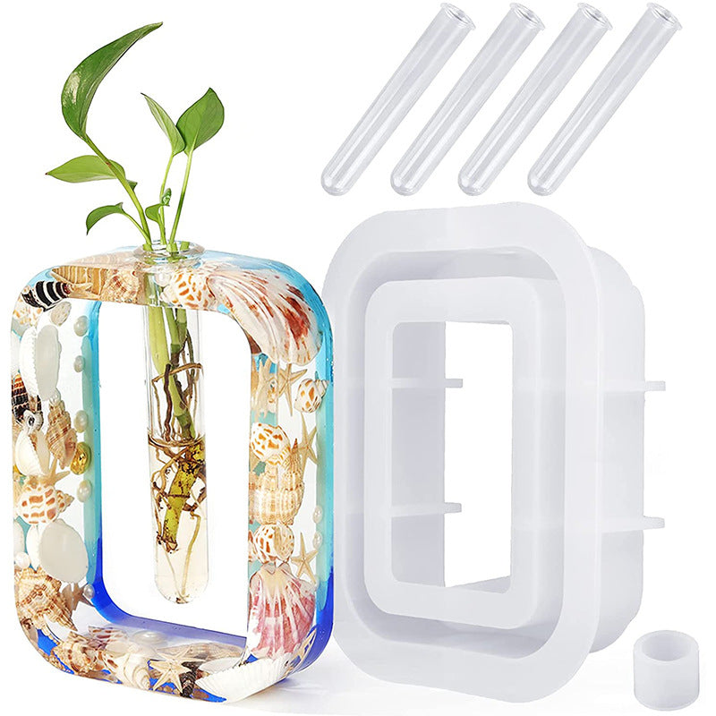 DIY Epoxy Square Vase Mold