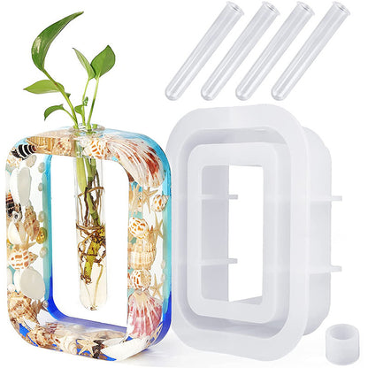 DIY Epoxy Square Vase Mold