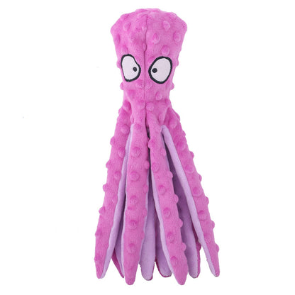 Soft Plush Octopus Pet Toy