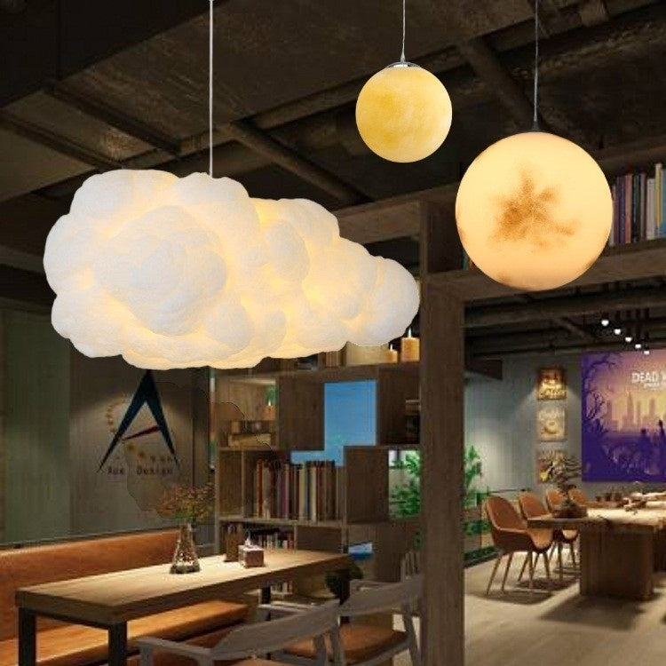 Silk Cloud Ceiling Lamp