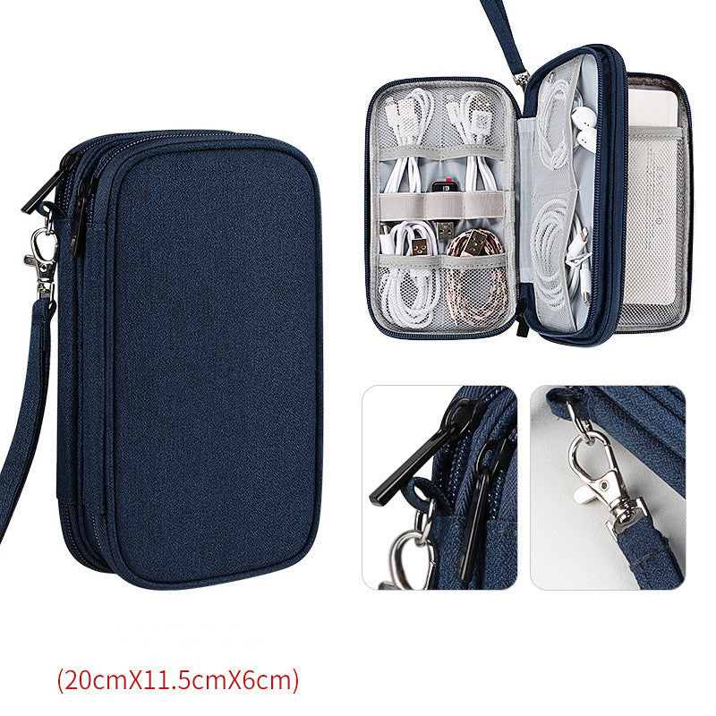 Travel Cable Organizer Case