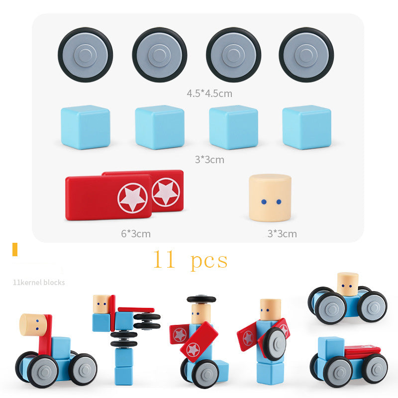 DIY Magnetic Building Blocks