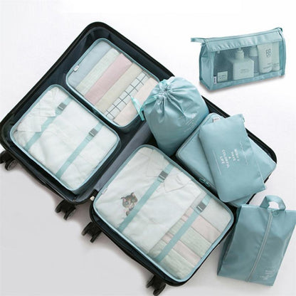 8-Piece Travel Packing Cube Set