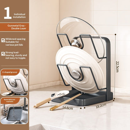 Kitchen Lid & Spatula Holder