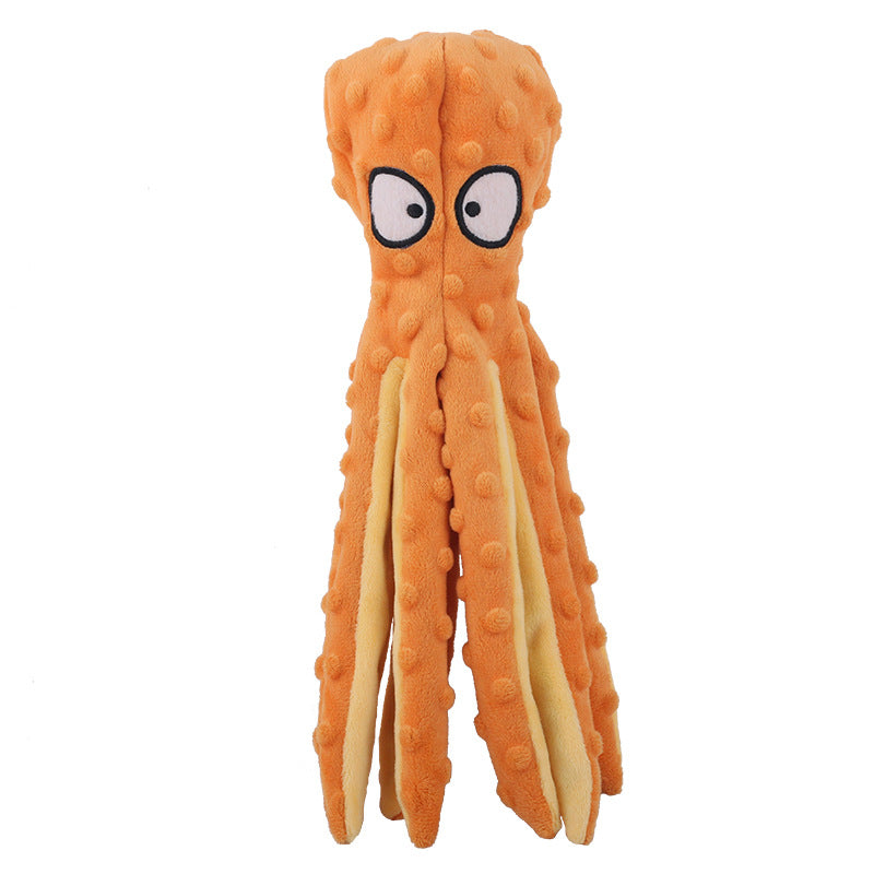 Soft Plush Octopus Pet Toy