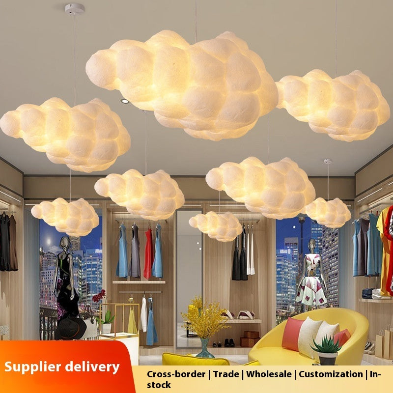 Silk Cloud Ceiling Lamp