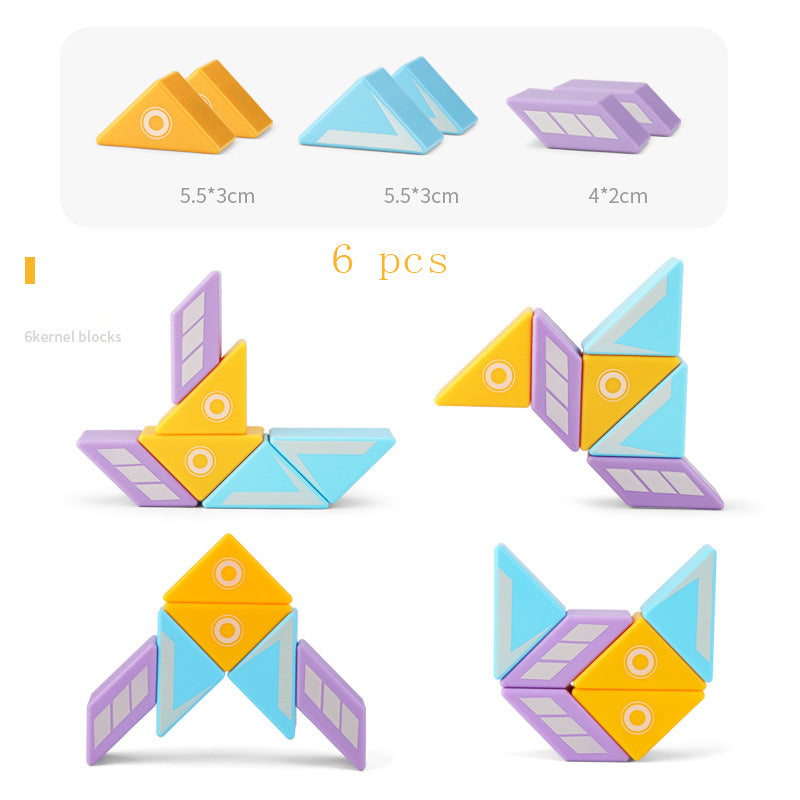 DIY Magnetic Building Blocks