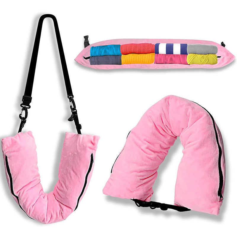 Refillable Travel Pillow Bag