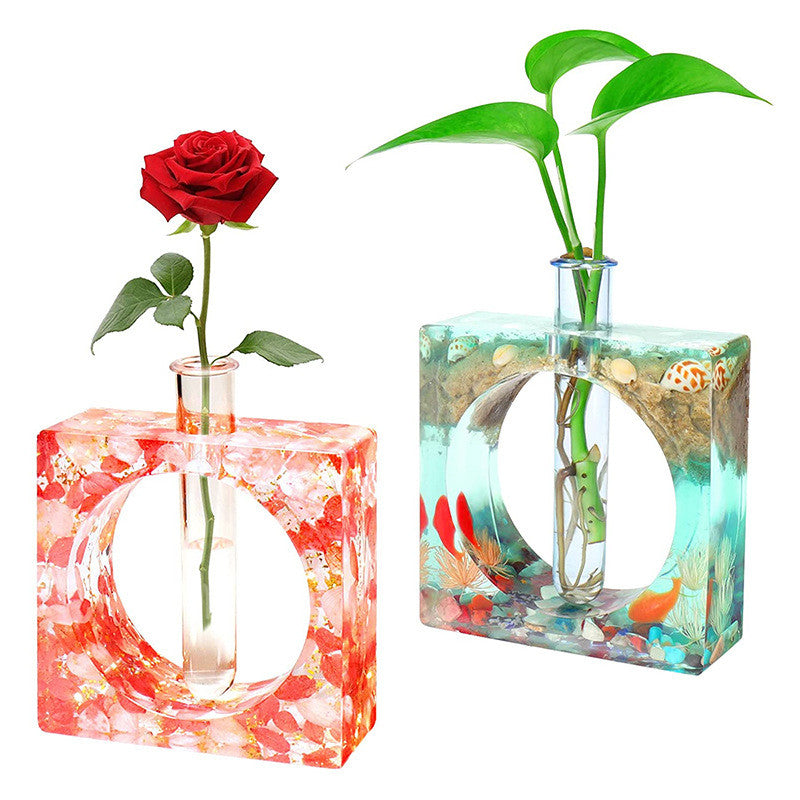 DIY Epoxy Square Vase Mold