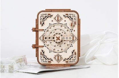3D Wooden Puzzle Treasure Box