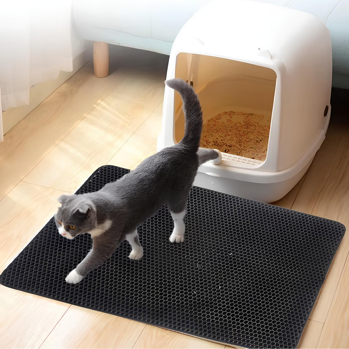 Honeycomb Cat Litter Mat